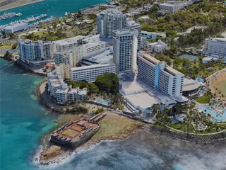 San Juan City, Puerto Rico (2023) 3D Model preview