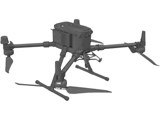 DJI Matrice 350 RTK 3D Model preview