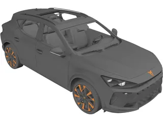 Cupra Formentor (2025) 3D Model preview