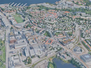 Bergen City, Norway (2025) 3D Model preview