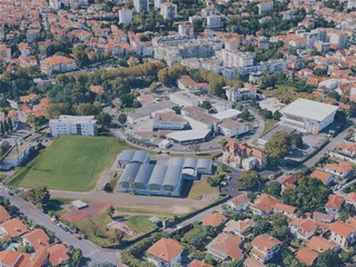 Biarritz City, France (2025) 3D Model preview