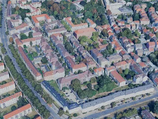 Braunschweig City, Germany (2025) 3D Model preview