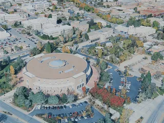 Santa Fe City, USA (2025) 3D Model preview