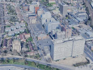 Southend-on-Sea City, UK (2025) 3D Model preview