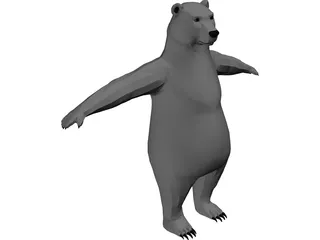 Bear 3D Model preview