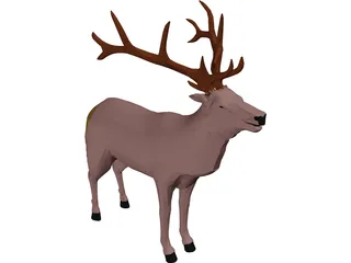Deer 3D Model preview