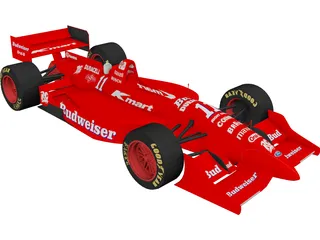 Indycar 3D Model preview