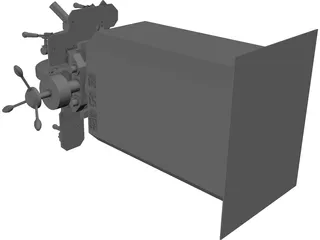 Saw BEWO 350 3D Model preview
