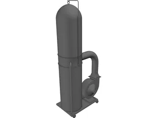 Vacuum Cleaner 3D Model preview