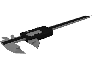 Mitutoyo Digital Caliper PCB-4 3D Model preview