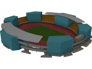 Stadium 3D Model preview