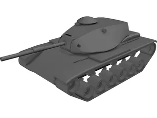 M60A3 3D Model preview