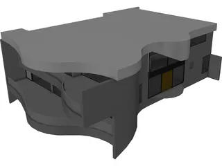Hamilton House 3D Model preview