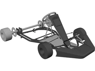 Kart 3D Model preview