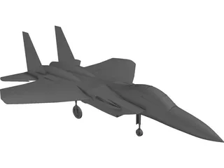 F-15 3D Model preview