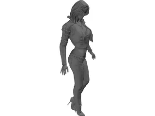 Woman 3D Model preview