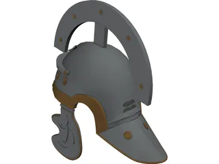 Helmet Roman 3D Model preview