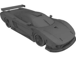 Saleen S7R 3D Model preview