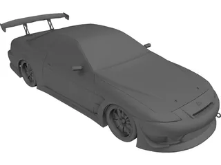 Toyota Soarer [Tuned] 3D Model preview
