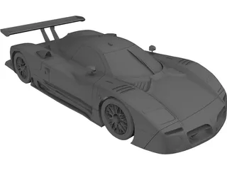 Nissan R390 GT-1 3D Model preview