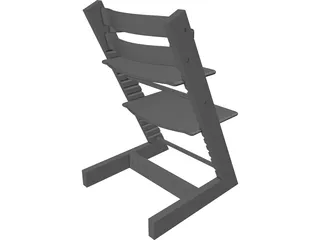Chair 3D Model preview