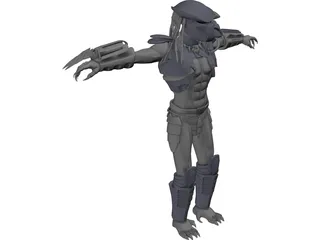 Predator 3D Model preview