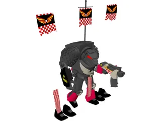 Trooper 3D Model preview