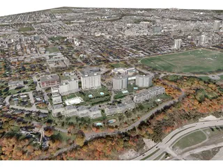 Quebec City 3D Model preview