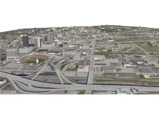 Buffalo City 3D Model preview