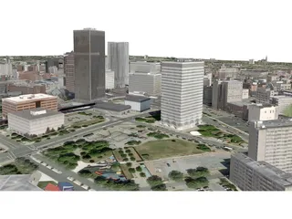 Rochester City 3D Model preview