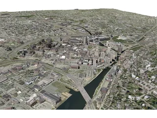 Providence City 3D Model preview