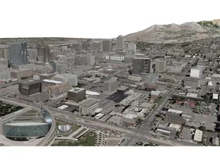 Salt Lake City 3D Model preview