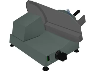 Meat Slicer 3D Model preview