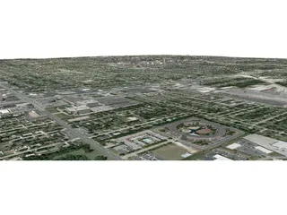 Springfield City 3D Model preview