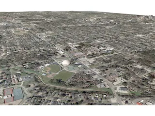 Shreveport City 3D Model preview