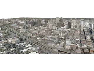 New Orleans City 3D Model preview
