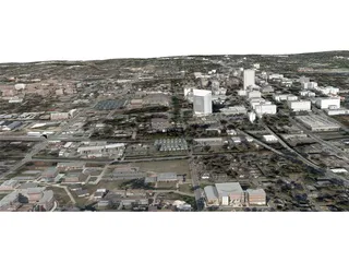 Tallahassee City 3D Model preview