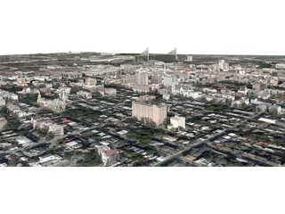 Savannah City 3D Model preview