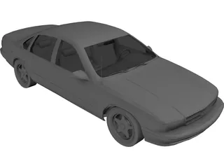 Chevrolet Impala SS (1995) 3D Model preview