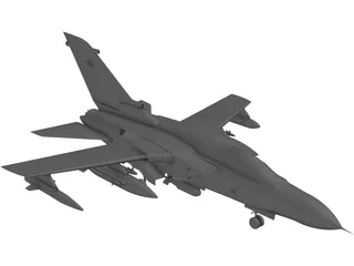 RAF Tornado GR4 3D Model preview