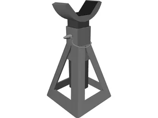 Jack Stand 3D Model preview