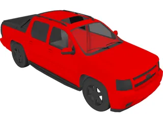 Chevrolet Avalanche (2008) 3D Model preview