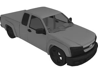Chevrolet Colorado (2008) 3D Model preview