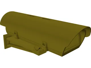 Surveillance Camera 3D Model preview