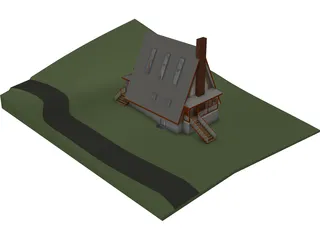 House 3D Model preview