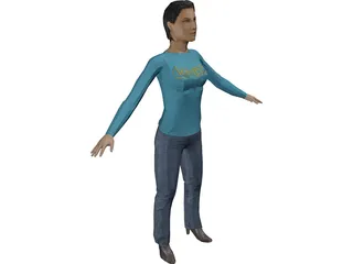 Woman 3D Model preview