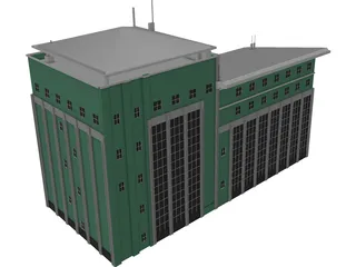 Building 3D Model preview
