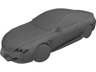 BMW 6-series Coupe 3D Model preview