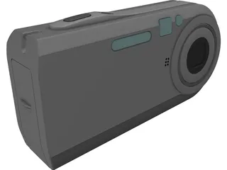 Sony DSC-P150 3D Model preview