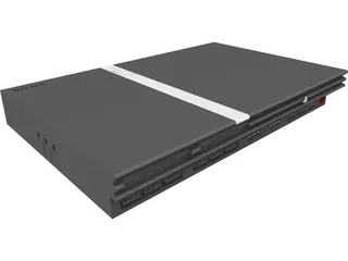 Sony Playstation 2 3D Model preview